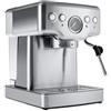 Karaca Coffee Art 1353 - Macchina da caffè espresso 1350 W, pressione 20 bar, serbatoio dell'acqua da 1,8 l, scaldatazze, schiume di latte, per espresso, cappuccino, latte e altro ancora