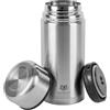 KARL HAUSMANN Thermos Alimenti Caldi - 1200 ml - Argento Termos Porta Pranzo - Contenitore Termico per Alimenti Caldi - 12 ore Caldo - 12 ore Freddo - Thermos Caffè - Porta Vivande Termico