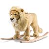 Steiff 048982 - Leo Il Leoncino a Dondolo Peluche, Biondo Dorato, 70 cm