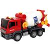 ColorBaby Speed & Go Camion da costruzione Giocattolo, Betoniera con luci e suoni, sistema di attrito, scala 1:14, 9x26x14 cm, auto per bambini +3 anni (39061)