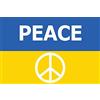 AZ FLAG Bandiera Ucraina Simbolo Pace 150x90 cm Poliestere 100D 2 Occhielli