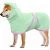 Mosucoirl Accappatoio per Cani in Microfibra - Asciugamano Morbido e Assorbente per Animali - Cappotto da Bagno per Cane
