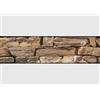 AG Design Bordura Autoadesiva Mattoni Sabbia, AWB 8476 | Decorazione Impermeabile per Pareti, Mobili, Carte da Parati, Rivestimenti Murali, Pellicola | Larghezza 500 x Altezza 13,8 cm