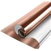 MOCNT Pellicola Oscurante per Vetri Pellicola Specchio Unidirezionale Pellicola Privacy Adesivo per Protezione Solare Pellicola Riflettente Finestre Marrone 60cmX200cm