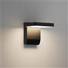 K-Bright 20 W 1540 lm LED lampada da esterno, 4500 K LED applique da parete esterno/interno, balcone esterno, garage, applique da parete per giardino, applique da parete esterna impermeabile IP54 nero