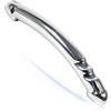 AMAZBEE Acciaio inossidabile doppia testa donne o coppie metallo G-Spot Dildo Plug anale Giocattoli del sesso per il massaggio della prostata Giocattoli fetish adulti