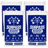 Surpass-Care SURPASS - Sale da Bagno per il Recupero Muscolare per Gli Atleti - Bagno Rilassante in Salamoia - Bagno Antidolorifico - 100% Sale del Miocene, Senza Profumo, Ricco di Minerali - 4kg