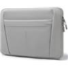 GAOCHY Custodia per laptop da 13,3-14 pollici, borsa per laptop resistente all'acqua per MacBook Pro 14 2024-2021, MacBook Air 13 M4 2025, Swift Go 14, 14 pollici Zenbook, Inspiron 14, Envy 13, Grigio