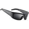 OhO sunshine OhO Smart Glasses, occhiali da sole polarizzati con altoparlante Bluetooth, protezione UV atletica/all'aperto e controllo vocale, unisex (lenti grigie)