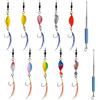Bofanze 10 Pz Cucchiai Twist per Trote 5g Ondulanti Trota Spinning Cucchiaini da pescas spinnings Esche Artificiali spinning Cucchiaini Trota da pesca Esche per gli Amanti della Pesca