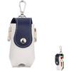 LONGHAO Marsupio in pelle per palline da golf, mini borsa protettiva per palloni da golf, borsa da golf con clip sospesa, per allenamento di golf, tempo libero
