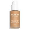 LUMENE Invisible Illumination Tinted Serum Foundation SPF30 with Vegan Collagen Serum & Hyaluronic Acid, Shade 5, 30 ml