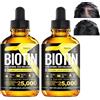 KOAHDE Siero per la Crescita Dei Capelli,Siero Per Capelli,Ritocco Ricrescita Capelli,Nutre Il Cuoio Capelluto,Anti-Caduta Capelli per Donna e Uomo,30ML,2PC