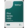 Synology HDD HAT3300 da 8 TB - 1 milioni di ore MTBF, carico di lavoro 180 TB/anno, 5400 prm