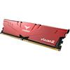 TeamGroup T-Force Vulcan Z 8GB DDR4-3200 PC4-25600U DIMM 288-Pin CL16-18-18, rosso