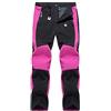 Generic Pantaloni da sci da donna, colore nero, impermeabili, impermeabili, invernali, da trekking, impermeabili, caldi, per il tempo libero, per lo snowboard, per lo sci, Rosa acceso., S