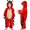 COOKY.D Costume Halloween Bambino a Cappuccio Cartone Animato Ragazzo Ragazza Vestito Fancy bebé Tutina Dolcetto o Scherzetto Festa Carnevale, Squalo 2-3 Anni