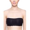 sloggi ZERO Feel Lace Bandeau, Bustino, Donna, Nero (Black), L