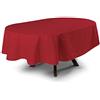 MyVorrei Tovaglia Fiandra Cotone 100% Ovale cm 180x220 Con 8 Tovaglioli