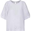 Seidensticker Damen Bluse Camicia da Donna, Bianco, 46