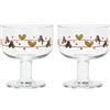 THUN - Set 2 coppette in Vetro Sweet Christmas