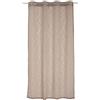 ED ENJOY HOME - Tenda Maya con 8 occhielli argentati, diametro 4 cm, effetto lino, 100% poliestere, 140 x 240 cm