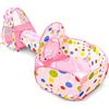 NUBUNI 3 in 1 Pop Up di Tenda e Tunnel da Gioco Bambini : Tenda Giocattolo : Tunnel Bambino : Ball Pool per Bambini e Bambine : 2 Canestro da Baket C : Palline Non Incluse