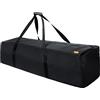 INFANZIA Borsone da viaggio, grande borsone sportivo con cerniera, Nero , 114,30 cm, Borsone grande