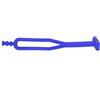 Tbest Supporto Laterale in Gomma per Batteria, Accessorio per Montaggio Moto Adatto per 14-19 (Blu)