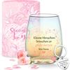 Yalucky Bicchiere da vino personalizzato per insegnante, insegnante, ringraziamento | Regalo di addio per insegnante, educatore, bicchiere da vino senza stelo, con incisione per insegnanti, educatori