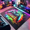 Funvalley Surperfect Tappeto per area di gioco, per ragazzi e adolescenti, tappeto con controller di gioco, antiscivolo, multi tappetino da gioco stampato, tappetino da gioco per ragazzi e ragazze