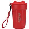 Sitayakuma Tazza Termica da Caffè 480ml, Thermo Coffee Mug-to-Go in Acciaio Inossidabile 316 Senza BPA, Borraccia Caffe Ermetica Portatile per Caldo e Freddo, Coffee Cup da Viaggio - Rosso