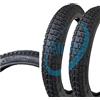 ECOVELO 2 COPERTONI 2 1/2-16 PNEUMATICI TASSELLATI MOTO CROSS MOTO CIAO SI BRAVO MONFERRAGLIA