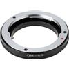 eMagTech OM-4/3 Anello adattatore per obiettivo fotocamera OM - 4/3 Mount Compatibile con Olympus
