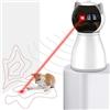 Petiepaw Luce LED per gatti con traiettoria reale e ricaricabile, giocattolo interattivo automatico attivato dal movimento per interni/cuccioli/cani
