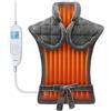 iDOO Tappetino Riscaldante con Spegnimento Automatico, Cuscino Riscaldato per Schiena, Collo e Spalle, Coperta Riscaldante Elettrica 61 x 84 cm, 6 Impostazioni di Riscaldamento e 3 Timer - Lavabile