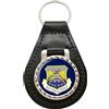 Family-crests Key Fob In Pelle Del 100° Stormo Di Rifornimento Aereo USAF