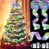 YeahBoom 2PCS Stringa Fata Luci Led,2×6m/60 Led Luci Natale Fata Filo di Rame Luci,Ribbow Strisce Luci Led,Illuminazione Balcone per Decorazioni Albero di Natale Feste Matrimoni Vacanze