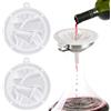 HSKIXNBGYLTAT Filtro Vino Fine Filtro Compatibile Con 5 Pollici Cucina Imbuto Per Il Filtraggio Del Succo Latte Caffè Vino Olio Alimentare 200 Mesh E 400 Mesh