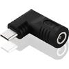 KUOQIY 65W PD USB C a DC Adattatore, Jack DC 5.5x1.0 mm Ingresso a USB-C Type-C Angolo 90 Gradi Spina di Alimentazione Adattatore di Ricarica, per Telefono, Laptop