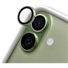 RhinoShield Camera Lens Protectors Compatible with [iPhone 17/16 Plus / 16] | 9H Tempered Glass Protector - Impact and Scratch Resistance, High Transparency, Explosion-Proof Protection - Light Green