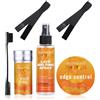 wodemate Lace fusion Spray 4.05OZ, bastone di cera per parrucche, lisciante Tame Flyaway Stick Slick non grasso, Edge Control Wax 24 ore di lunga durata per le donne Gel per capelli