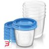 PHILIPS SpA AVENT VASETTI VIA COPERCHIO 180 ML 5 PEZZI