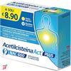 F&F SRL ACETILCISTEINA ACT PLUS NAC 600 12 BUSTINE EFFERVESCENTI AGRUMI