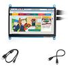 Waveshare 7inch HDMI LCD (H) 1024x600 Monitor IPS Screen Capacitive Touch Display Supports Raspberry Pi Jetson Nano BeagleBone Black Banana Pi & Microsoft XBOX360, Sony PS4,Nintendo Switch