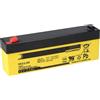 Akkuman.de Akkutechnik vom Fachmann Batteria di ricambio compatibile con ABUS BT2020 12V 2,3Ah