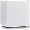 Httxyp Mini frigo capienza 45 litri, compressore, molto silenzioso, congelatore da 6 litri, classe E, portabottiglie da 2 litri, porta reversibile [Classe di efficienza energetica E]