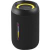 NGS Roller Furia 2 Tiny Black - Altoparlante portatile compatibile con tecnologia Bluetooth, impermeabile IPX7, 20 W, True Wireless, USB, 7 ore di durata della batteria, Nero