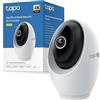 Tapo C260 4K 8MP Telecamera WiFi Interno, Rilevazione e Notifiche Smart AI, Riconoscimento Facciale, Visione Notturna Migliorata, Compatibile con Alexa, Modalità Avanzata di Privacy, Block Zones