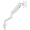 TOOQ DB1334TNR-W - Supporto da scrivania per schermi 13"-34", colore bianco